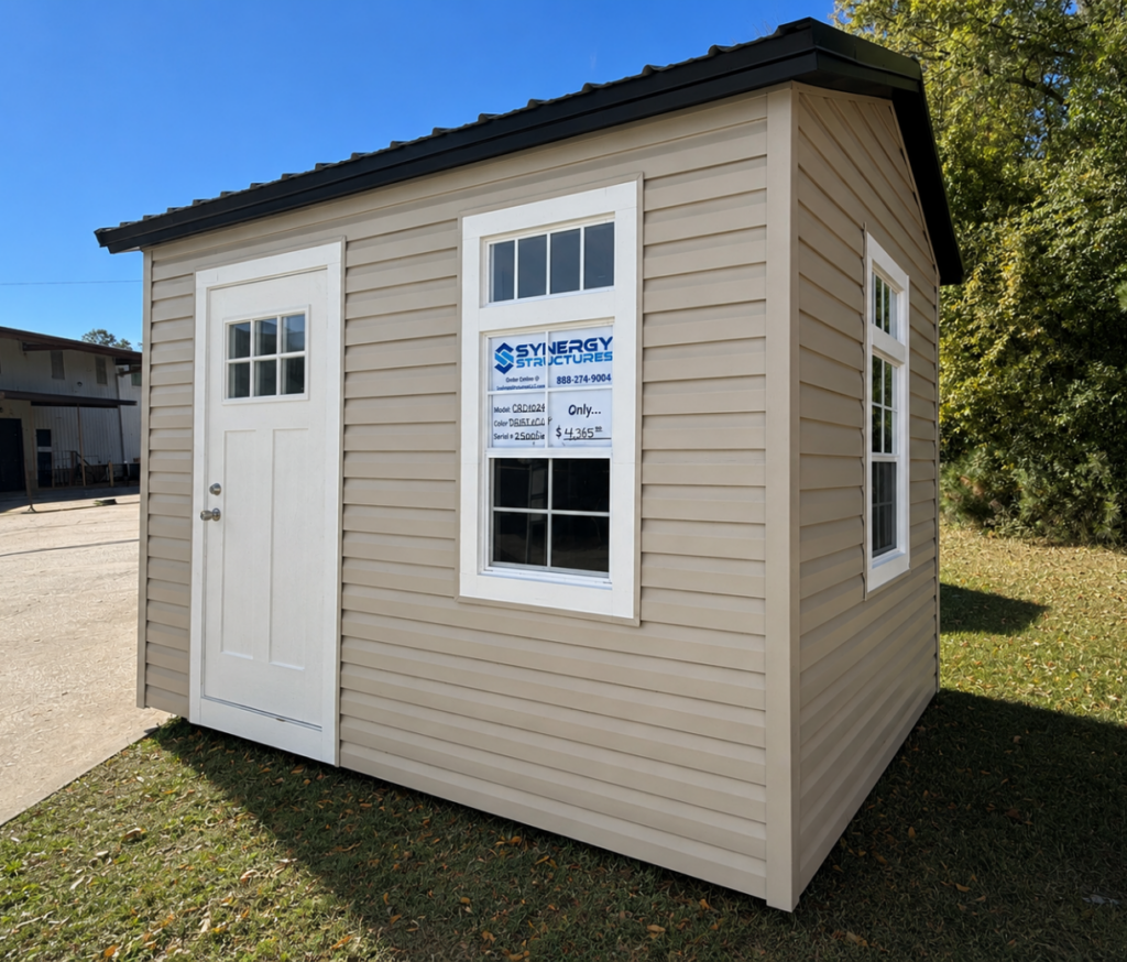 12×8 Craftsman Shed