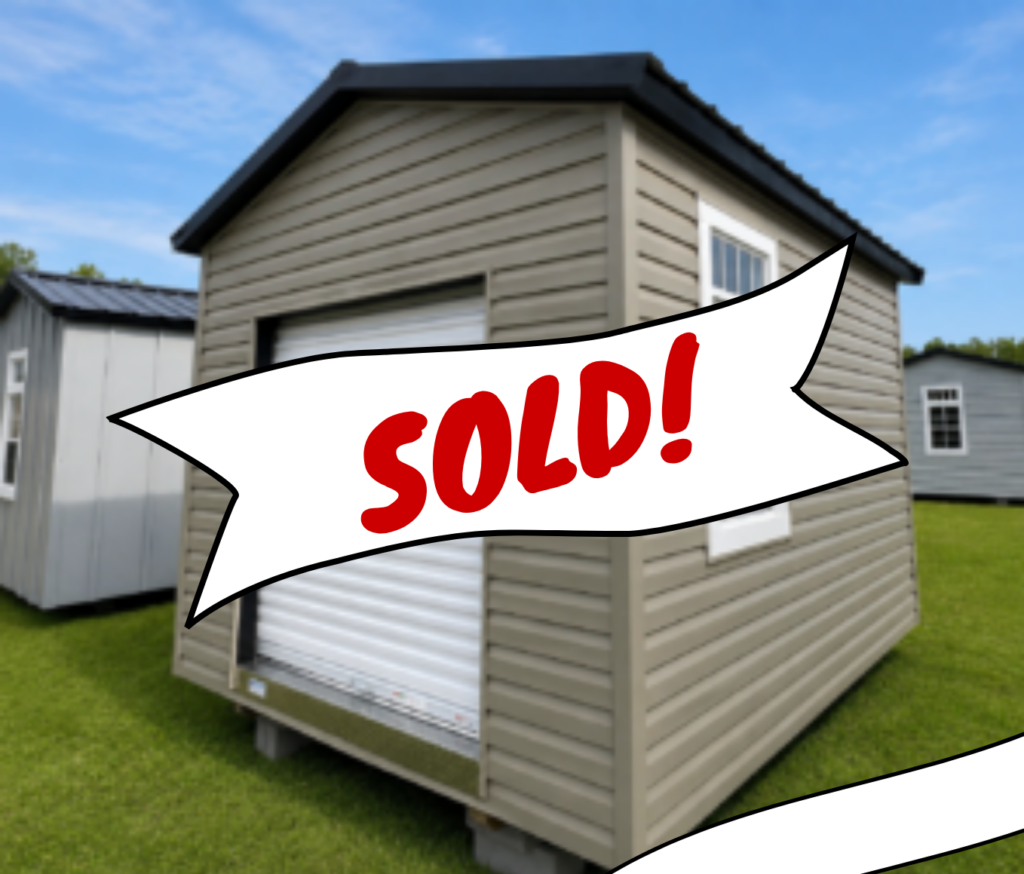 10×12 Classic Shed with Roll-up Door